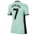 Chelsea Raheem Sterling #7 Kopio Kolmas Pelipaita Naisten 2023-24 Lyhyet Hihat